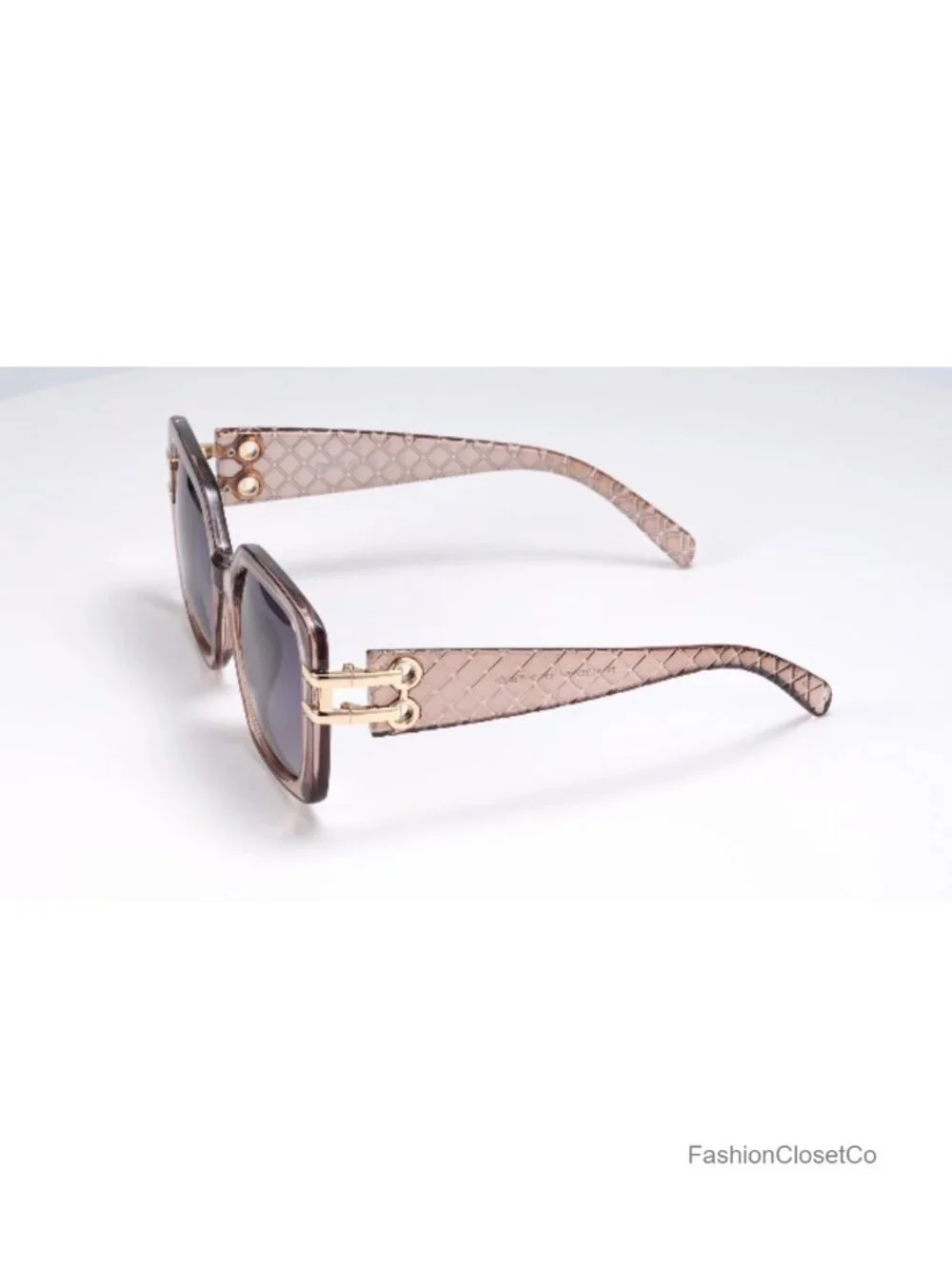 2 Pack Oversized Square Sunglasses UV400 Retro Women
